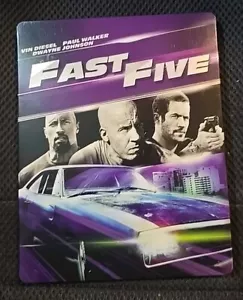 Fast Five Steelbook Blu-Ray Best Buy Exclusive - Picture 1 of 4