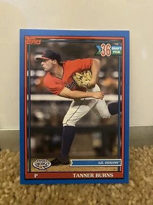 2021 TOPPS PRO DEBUT BLUE TANNER BURNS /150 #PD-180 - Image 1 of 2