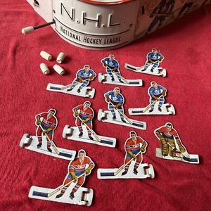 National Hockey League game pieces Toronto/Montreal players & control knobs. - Picture 1 of 5