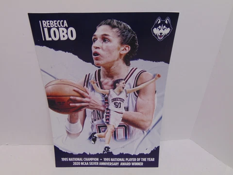 2020 Uconn  Women's Basketball Rebecca Lobo Silver Anniversary award Poster 18" Cover