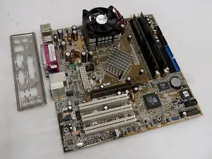 Asus A7N8X-VM, Socket A + AMD Athlon XP 2200+, 1.8GHz + RAM 1GB DDR - WORKING! - Imagen 1 de 7