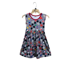 Disney Mickey Mouse Ohren Kleid Around the World Mädchen Größe 10/12 - Bild 1 von 5