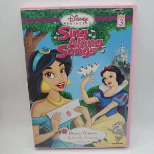 Disney Princess Sing Along Songs Vol. 3: Perfectly Princess (DVD, 2006) TESTED - Picture 1 of 4
