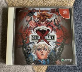 Guilty Gear X Sega Dreamcast Game Case Manual Japanese Game US Seller Tested