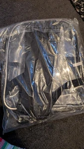 Transparent Bag Clear PVC Backpack Travel School Bag Rucksack Security Unisex - Picture 1 of 2