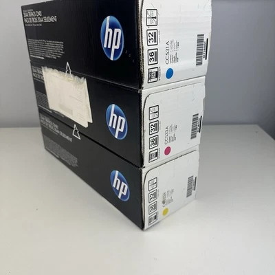 HP Genuine Tri-Pack 304A Magenta Cyan Yellow LaserJet Toner Set NEW! - image 1 of 4