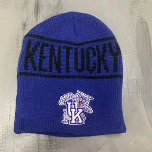 Vintage 90s University of Kentucky UK Wildcats Beanie Knit Cap Winter - Picture 1 of 7