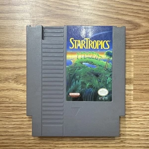 Startropics (Nintendo NES) Tested Works Well Star Tropics - Picture 1 of 3