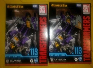 Transformers Studio Series 113 Voyager Class (Bumblebee Movie) Skywarp MISB - Picture 1 of 6