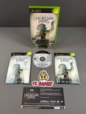 Lemony Snicket’s A Series of Unfortunate Events Xbox Original CIB Completo - Imagem 1 de 4