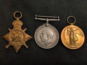 WW1 Trio William Robert Browne, Belfast Antrim, HMS Boadicea Battle Of Jutland - Picture 1 of 13
