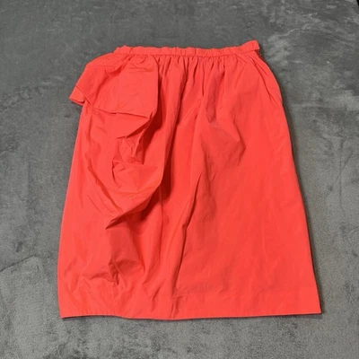 Marc by Marc Jacobs Ellsworth драпированный тафта карандаш юбка неоновый розовый лава 6 $278 - Изображение 1 из 4