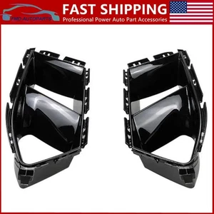 PARA BMW G80 M3 G82 G83 M4 PARACHOQUES DELANTERO REJILLA VENTILACIÓN CONDUCTO AIRE REJILLA CUBIERTA NEGRO EE. UU. - Imagen 1 de 9