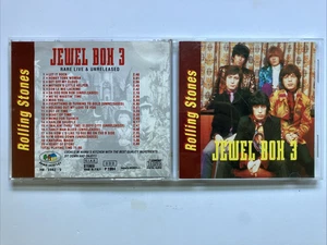 Rolling Stones Jewel Box 3 CD - Rare Live & Unreleased - Import - Italy - Picture 1 of 3