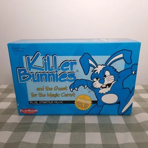 Killer Bunnies & The Quest For The Magic Carrot Blue Starter Deck & Yellow 2002 - Picture 1 of 7