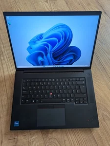 Lenovo ThinkPad P1 Gen 4 i7 11800H 2.3GHz 16GB 512GB SSD 15.6" 2K NVidia T1200 - Picture 1 of 8