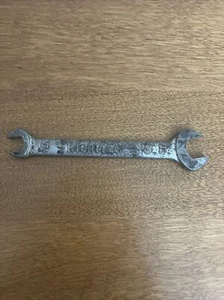 Vintage Kioritz Motorcycle Wrench Open End Wrench 10mm + 13mm - Bild 1 von 5