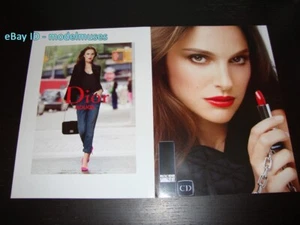 DIOR Beauty 2-Page Magazine PRINT AD Fall 2013 NATALIE PORTMAN - Picture 1 of 1