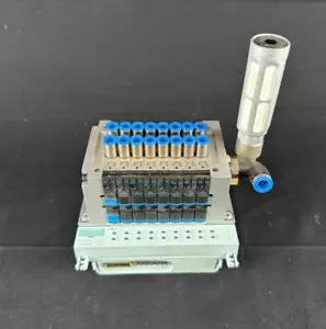 Festo Valve Block CPV-10-VI 18200 P1701961 Siemens 6ES7 148-4EA00-0AA0 - Picture 1 of 7