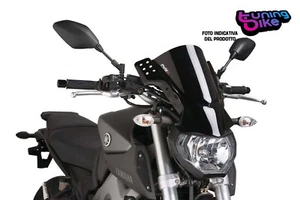 PUIG CUPOLINO UNIV. RAFALE PER KAWASAKI Z1000R 17-19 NERO - Foto 1 di 1