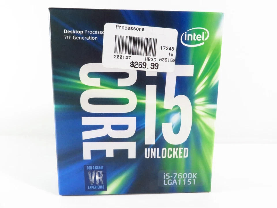 NEW!!! Intel Core i5-7600K SR32V 3.80GHz 6MB Quad Core LGA 1151 Socket H4 CPU - Image 1 of 4