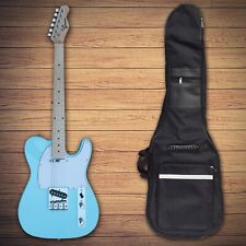 Guitarra Eléctrica Forma TL Doble Almohadilla Bolsa 7 Colores (Configuración Incluida, Envío Gratuito EE. UU.) for sale