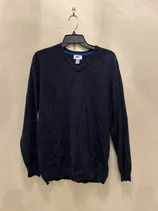 Old Navy Boys Uniform Sweater Navy Blue Size XXL 18 - Picture 1 of 2