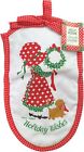 Holly Hobbie Christmas Pot Holder Oven Mitt Holiday Wishes American Greetings