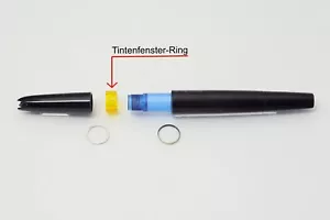 Montblanc Meisterstück 14 24 74 84 94 Ersatzteil gelber Tintenfenster-Ring - Bild 1 von 3