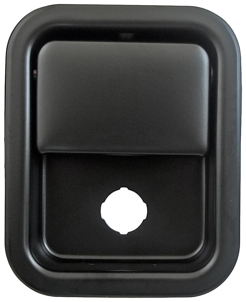 MANY 00-15 MACK MODEL PASSENGER FRONT DOOR EXTERIOR BLACK W/PLASTIC ROD RETAINER - Image 1 of 3
