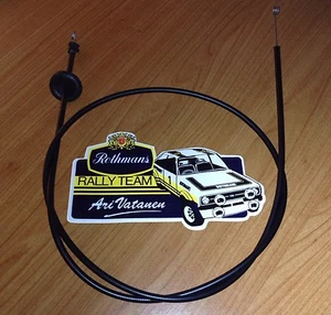 Ford Mk2 Escort Bonnet Release Cable All Models 1975-1980 Race Rally GRP4 - Picture 1 of 1