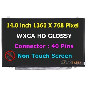 Replacement HP ELITEBOOK FOLIO 9470M Glossy 14.0" LED LCD WXGA Laptop Screen UK - Afbeelding 1 van 7