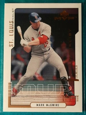 2000 UPPER DECK MVP MARK MCGWIRE CHECKLIST #220 ST. LOUIS CARDINALS - Image 1 of 2