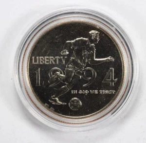1994-D World Cup Commemorative Half Dollar - Picture 1 of 2