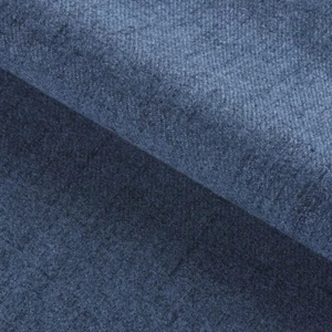 Upholstery Fabric Arran Faux Wool Curtain Fabric Material - Navy Blue - Picture 1 of 3