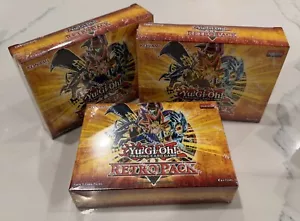 YU-GI-OH! TCG Retro Pack 2020 Sealed 4 Pack Set - Picture 1 of 3