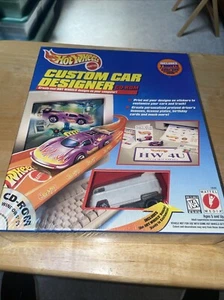 1997 Hot Wheels VW Drag Bus Custom Car Designer CD-Rom Sealed New Mint Cond. - Picture 1 of 5