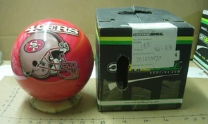 14#4oz, TW 2-1/8 NIB 2013 Style VIZ-A-BALL NFL San Francisco 49ers Bowling Ball - Picture 1 of 8