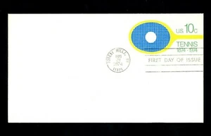 US FDC #U569 None 1974 Forest Hills NY Tennis Centennial Sports - Picture 1 of 2
