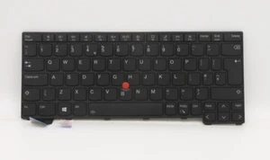 UK Keyboard for Lenovo ThinkPad X13 Gen 2 5N21A21832 ( 5N21A21906, 5N21A21758 ) - Photo 1/5