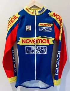 Eddy Bouwmans Worn Original 1993 Novemail Histor Laser Cycling Jacket - Picture 1 of 8