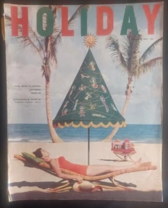 1955 HOLIDAY MAGAZINE FLORIDA BEACH TOSCANINI ARLETTE REMY GOOD CONDITION 04570 - Picture 1 of 24