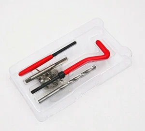 NUEVO 25 piezas Kit de reparación de roscas Herramienta de bobina profesional Helicoil Car M6x1.0x8.0MM EE. UU. - Imagen 1 de 4