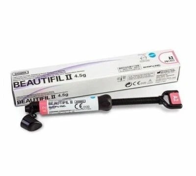 BEAUTIFIL II Fluoride Releasing Dental Restorative Material 4.5g Syringe SHOFU