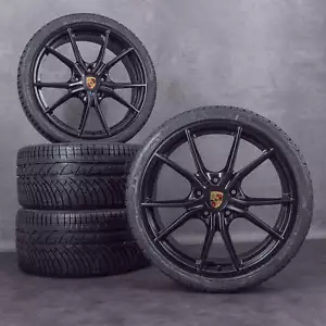 Original Porsche 20 Zoll Felgen 718 Cayman GT4 Spyder Winterräder Winterreifen - Bild 1 von 3