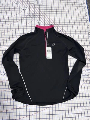 Chaqueta Asics SPEED Mujer Cremallera Frontal Tapón de Viento Talla M Negra NUEVA Foto 1 de 4
