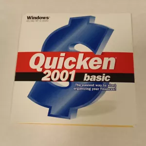 Intuit Quicken Basic 2001 para Windows - Imagen 1 de 5