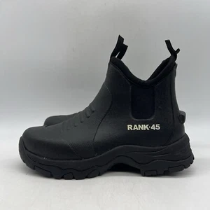 Rank 45 BRW0WR0W15 Damen-Gummistiefelette Arbeitsstiefel runde Spitze Größe 7,5B - Bild 1 von 7