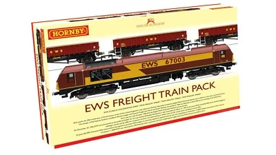 Hornby R3399 EWS Freight Train Pack Ltd Edition of 1000 NEW DCC READY - Image 1 of 3