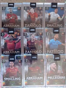 TOPPS TOTAL FOOTBALL 2021/22 FULL SET 9 CARDS 1st EDITION ROMA CONFERENCE LEAGUE - Foto 1 di 5